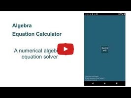 Vidéo au sujet deAlgebra Equation Calculator1