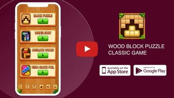 Vídeo de gameplay de Wood Block Puzzle Classic Game 1