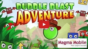 Gameplay video of Bubble Blast Adventure 1
