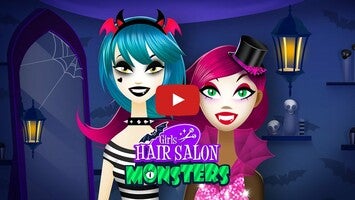 Videoclip cu modul de joc al Girls Hair Salon Monsters 1