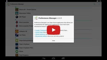 Preferences Manager1動画について