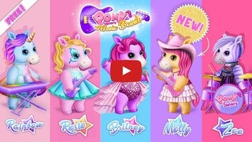 วิดีโอการเล่นเกมของ Pony Sisters Pop Music Band 1