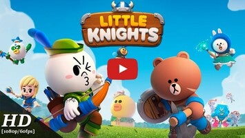 طريقة لعب الفيديو الخاصة ب LINE Little Knights1