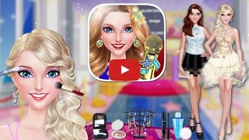 Gameplay video of Celebrity Dress up 1