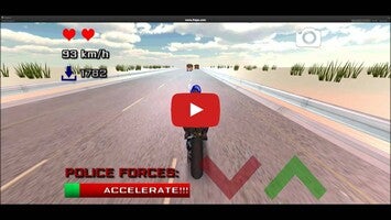 Video gameplay Desert Traffic Racer Motor 1
