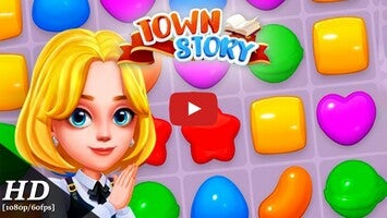 Video del gameplay di Town Story Match 3 Puzzle 1