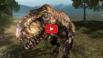 Vidéo de jeu deJurassic T-Rex1