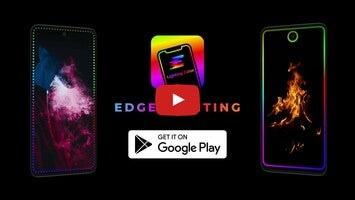 Video about Edge Flashing Colors, Lighting 1