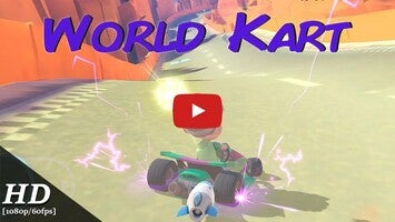 Gameplay video of World Kart 1