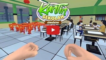 Video gameplay Kantin Sekolah Simulator 1