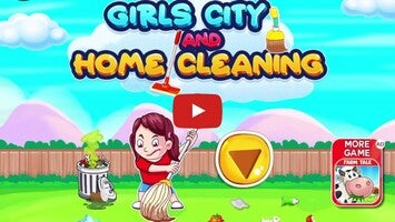 Vídeo-gameplay de Big City & Home Cleaning game 1