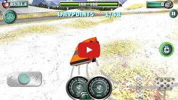 Video gameplay Winter Circut Racing 1