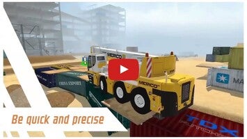 Vidéo de jeu deConstruction Site Truck Driver1