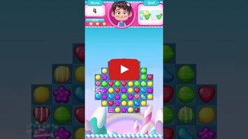 Gameplay video of Candy Match - Factory Dream 1