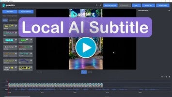 Video about goVeliro studio subtitler 1
