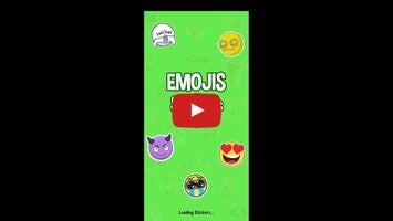 Video über Stickers Emojis WAStickerApps 1