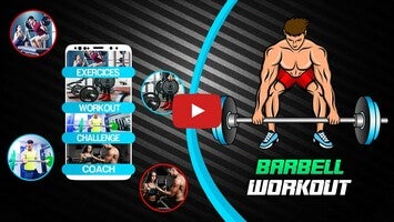Video about Barbell Workout - Exercise 1