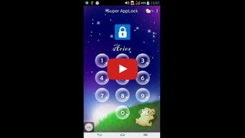 Video about Applock Theme snowsky 1