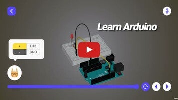 طريقة لعب الفيديو الخاصة ب MAKE: Arduino coding simulator1