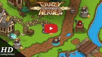 วิดีโอการเล่นเกมของ Crazy Defense Heroes 1