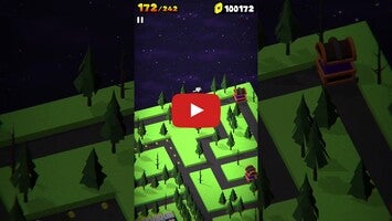 Gameplay video of Maze Royale - Endless Runner 1