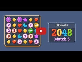 Gameplay video of Ultimate 2048 Match3 1
