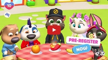 طريقة لعب الفيديو الخاصة ب My Talking Tom Friends 21