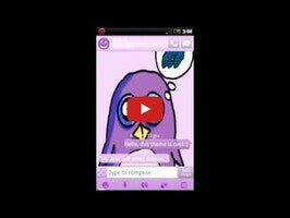 GO SMS Pro Theme Penguin1動画について
