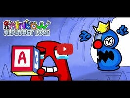 Vídeo de gameplay de Rainbow But It’s Alphabet Lore 1