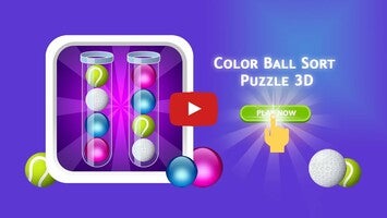طريقة لعب الفيديو الخاصة ب Color Ball Sort Puzzle 3D1