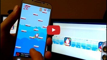 Gameplay video of Santa Jump 1