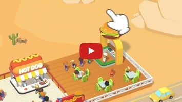 Gameplay video of Idle Food Park Tycoon 1