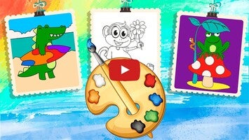 طريقة لعب الفيديو الخاصة ب Kids Coloring Book1