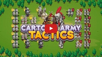 วิดีโอการเล่นเกมของ Cartoon Army Tactics 1