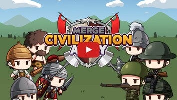 Gameplay video of Civilization Army - Merge Game 1