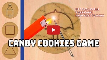 Gameplay video of Candy cookie honeycomb dalgona 1