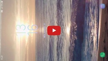 วิดีโอเกี่ยวกับ Sunset Ocean Live Wallpaper 1