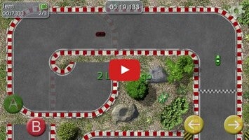 Gameplay video of Old School Ghost Racing 1