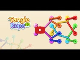 Gameplay video of Tangle Rope 3D: Untwist Knots 1