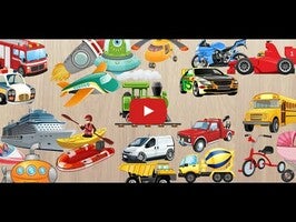 วิดีโอเกี่ยวกับ Car & Vehicles Puzzle for Kids 1