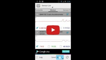 Vídeo sobre Sensor List 1