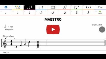 วิดีโอเกี่ยวกับ Maestro - Music Composer 1