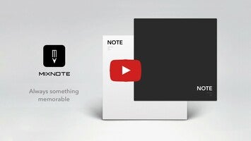 Video about MixNote NotePad Notes 1