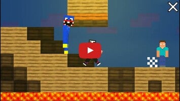 Gameplay video of Monster School 2 Herobrine 1