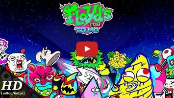 Gameplay video of Floyd's Sticker Squad 1