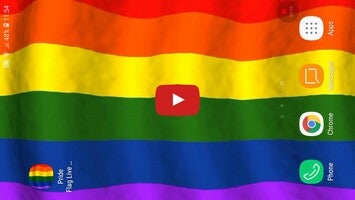Video about Pride Flag Live Wallpaper 1