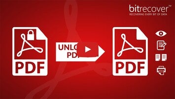 Video about BitRecover Unlock PDF 1