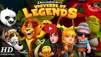 Vídeo de gameplay de DreamWorks Universe of Legends 1