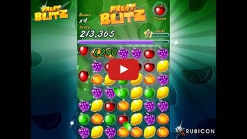 Gameplay video of Fruit Blitz Free 1