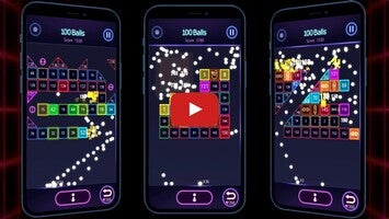 Bricks Breaker Hit - Glow Ball 1의 게임 플레이 동영상